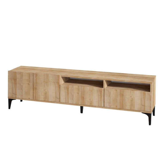 Giga Meubel - Tv-meubel Naturel Hout - 180x35x52cm - Ross