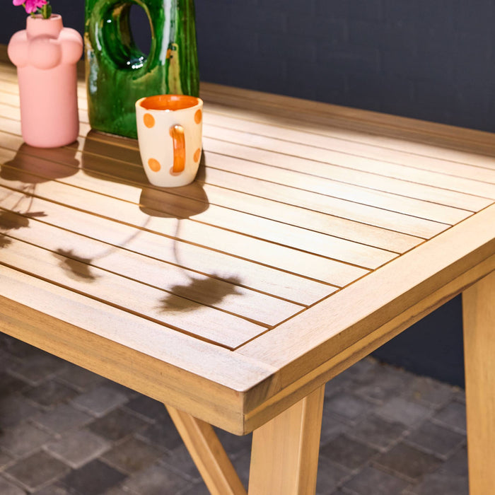 sweeek - Houten acacia tuin eettafel voor 4 personen