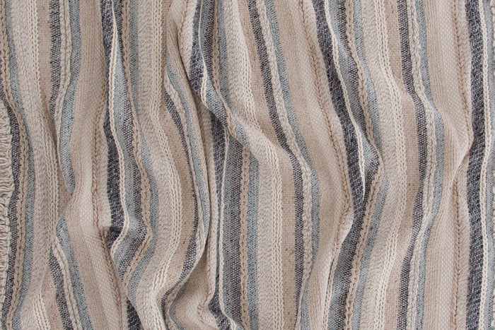 Fjôrd - Vloerkleed Beige|Blauw - 170x240cm - Gudha