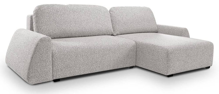 Selsey Design Talula hoekbank links|rechts chenille met slaapfunctie