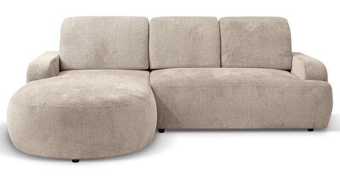 NADUVI Collection Hoekbank Alma links met slaapfunctie