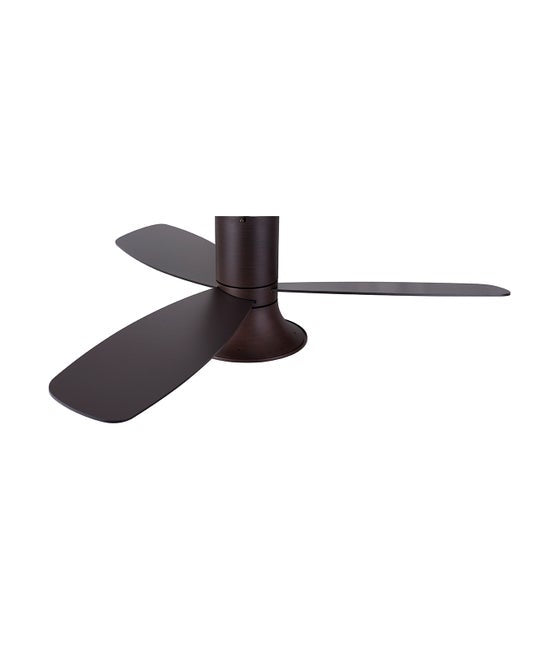 Lucci Air Plafondventilator Airfusion Flusso Bruin 18W Led Ø 132cm