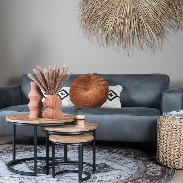 Home67 - Salontafel Set van 3 - Industriële Salontafelset Erjan -