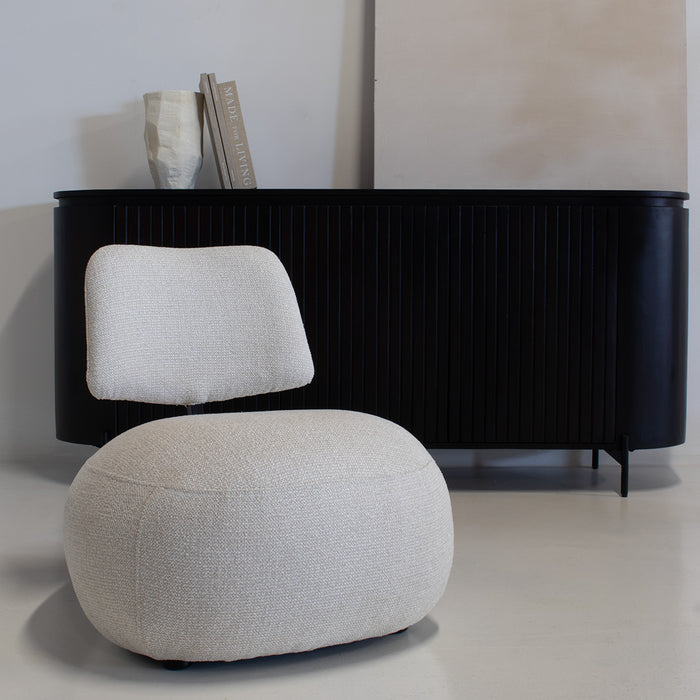 DÉJA Living - Fauteuil Beige Stof - 73x67x67cm - Loulou