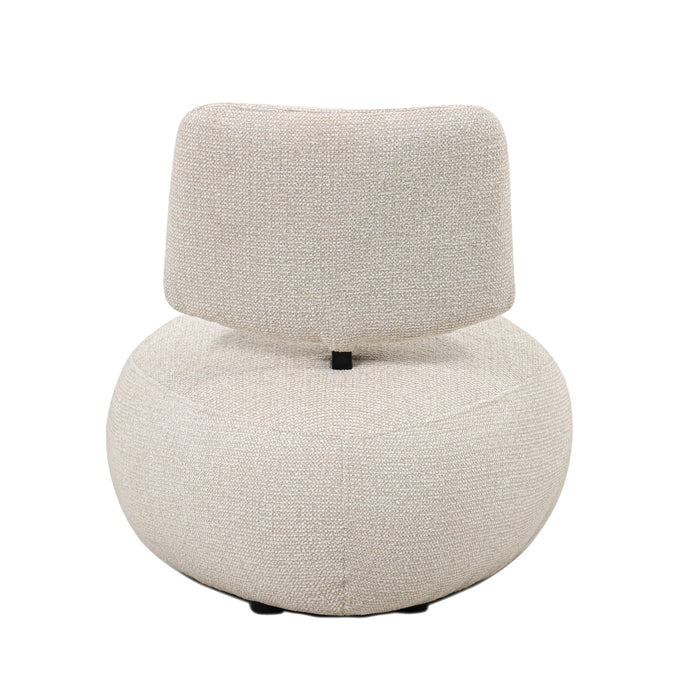 DÉJA Living - Fauteuil Beige Stof - 73x67x67cm - Loulou