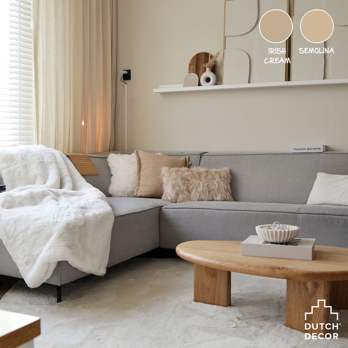 Dutch Decor plaid ZINZI - 140x180 cm Snow White