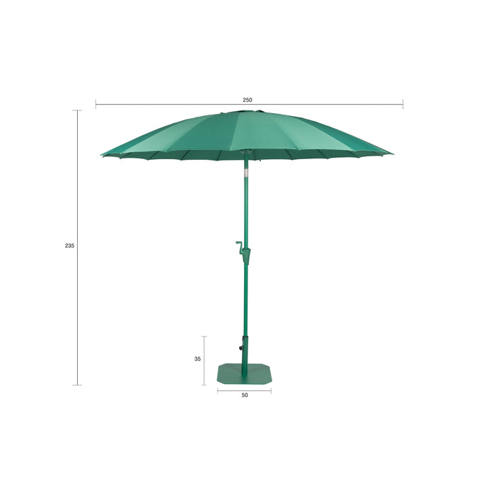 Zuiver Sunshine Parasol Set Desert Sage Groen