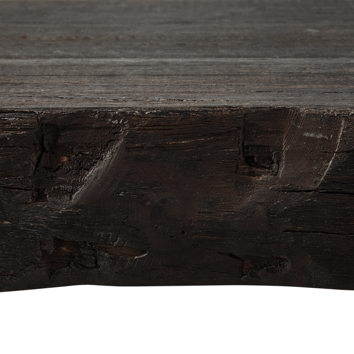 WOOOD Clyde Bankje - Hout - Donkerbruin - 45x150x30