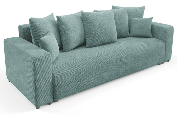 NADUVI Collection Slaapbank Laurel chenille met opbergruimte