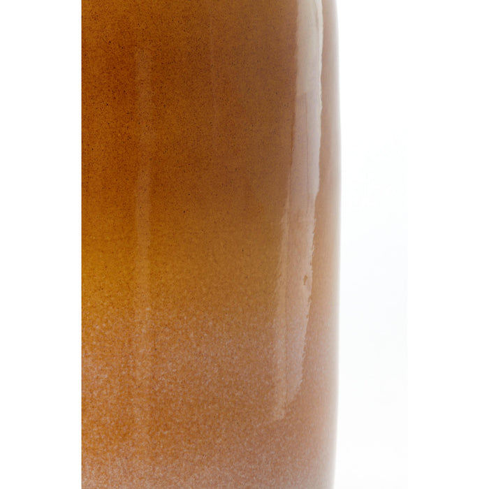 Light&living Bijzettafel Ø34x46,5 cm FRANCA keramiek oker-crème