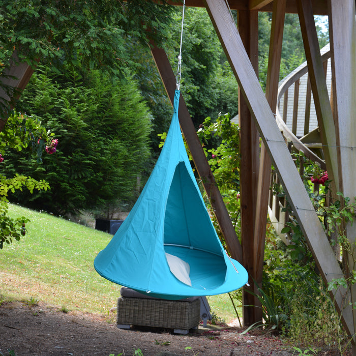 Cacoon Bebo Hangstoel - Turquoise