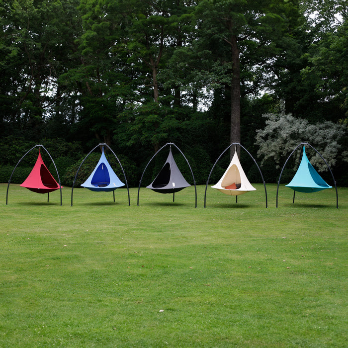 Cacoon Double Hangstoel - Turquoise