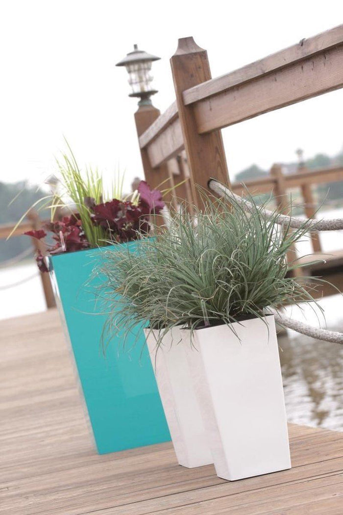 Prosperplast Bloempot Urbi - wit - kunststof - 61 cm