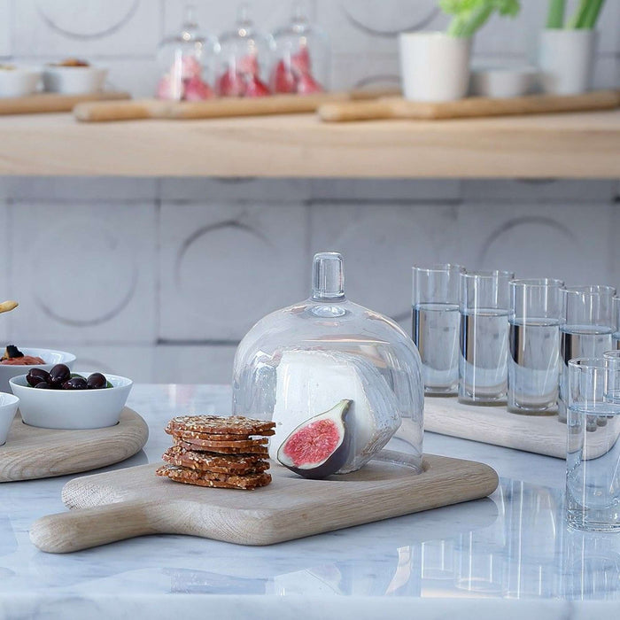 L.S.A. - Paddle Wodka Set met Serveerplank Set van 6 Stuks