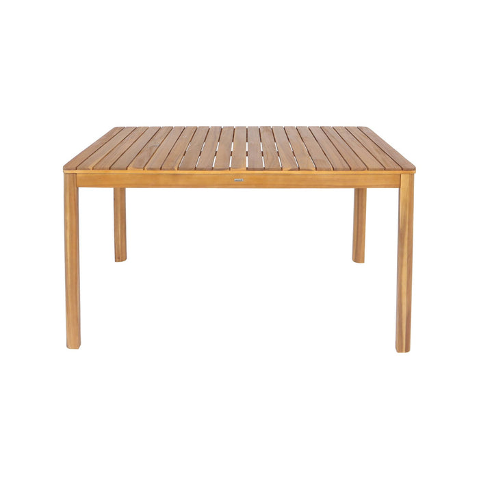 sweeek - Acacia tuintafel met afgeronde hoeken, 6 plaatsen