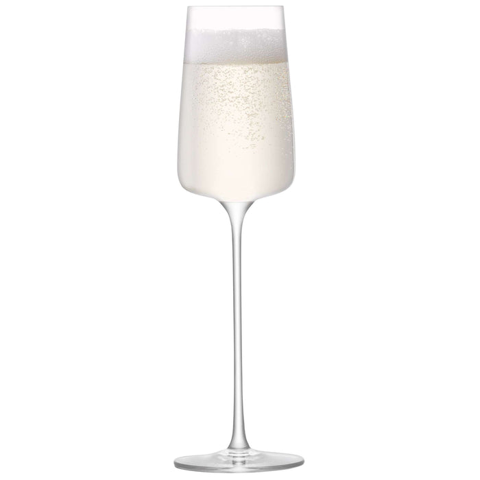 L.S.A. - Metropolitan Champagne Flute 230 ml Set van 4 Stuks