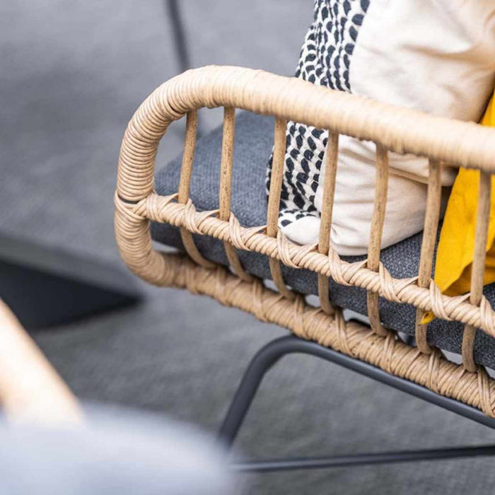 Garden Impressions Lucas tuinset 5-delig - Mina tafel 90x90 cm