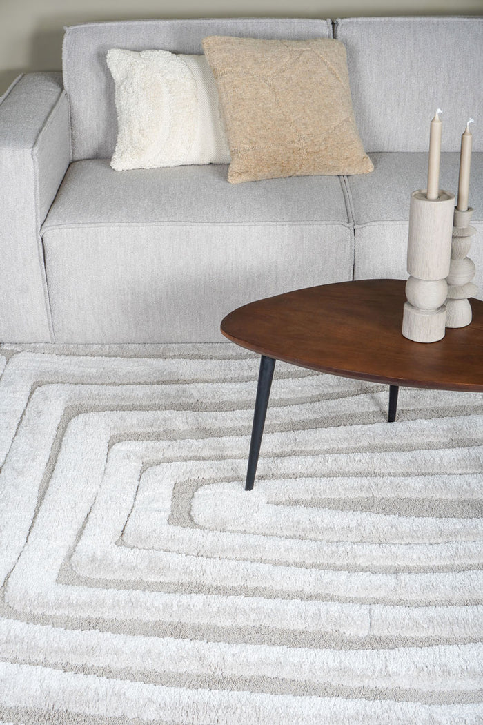Veer Carpets - Vloerkleed Lima Beige 160 x 230 cm