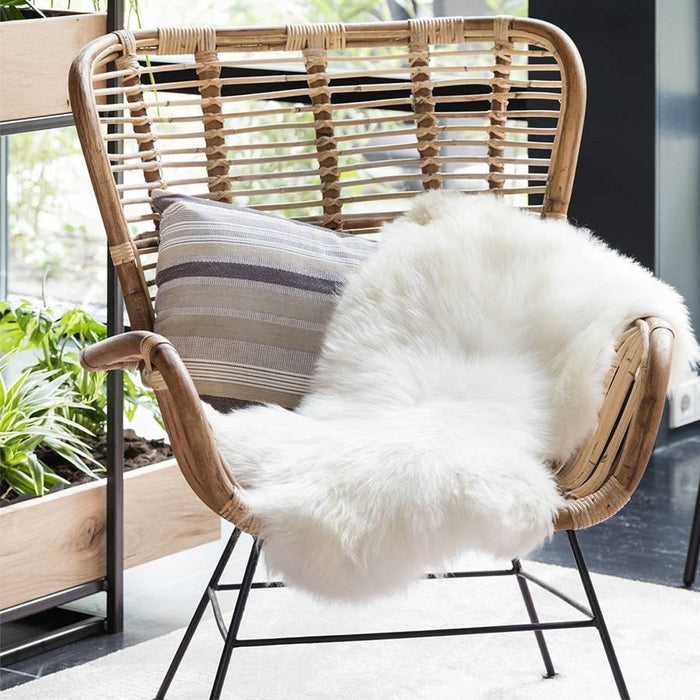 Fine Asianliving 100% Genuine Real Sheepskin Rug