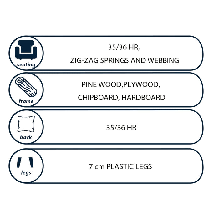 Giga Meubel - Chaise Longue Bank Taupe - Ottomane Rechts - Dijon