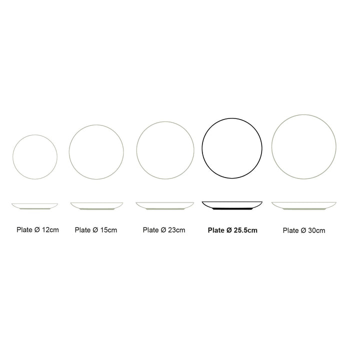 vtwonen Tie-Dye Borden - Dinerborden - Serviesset van 2 - 25.5cm