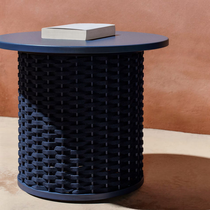 Kave Home Sedalis Bijzettafel - Blauw