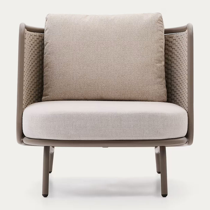 Kave Home Sedalis Lounge Stoel - Taupe