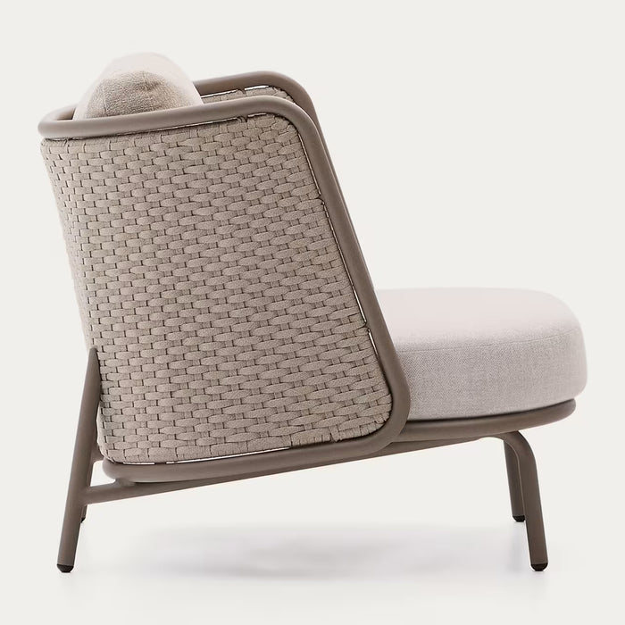 Kave Home Sedalis Lounge Stoel - Taupe