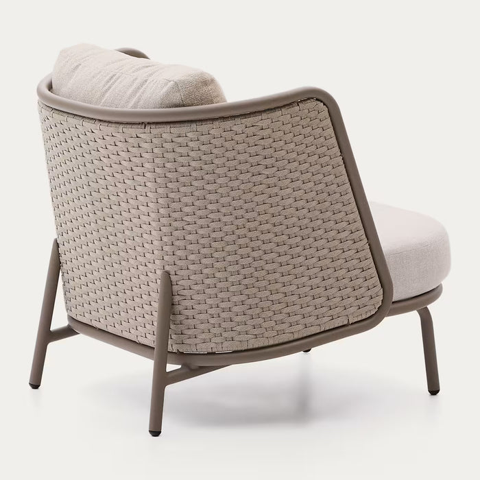 Kave Home Sedalis Lounge Stoel - Taupe