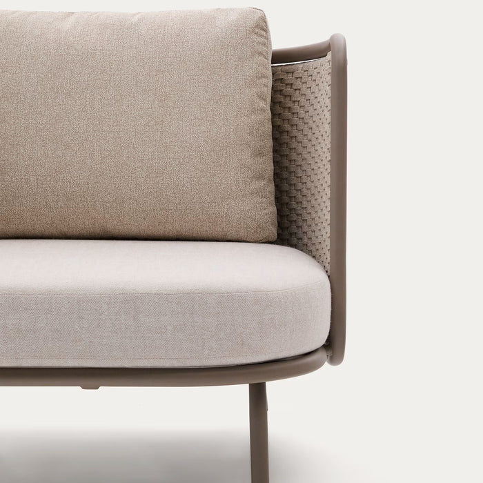 Kave Home Sedalis Lounge Stoel - Taupe