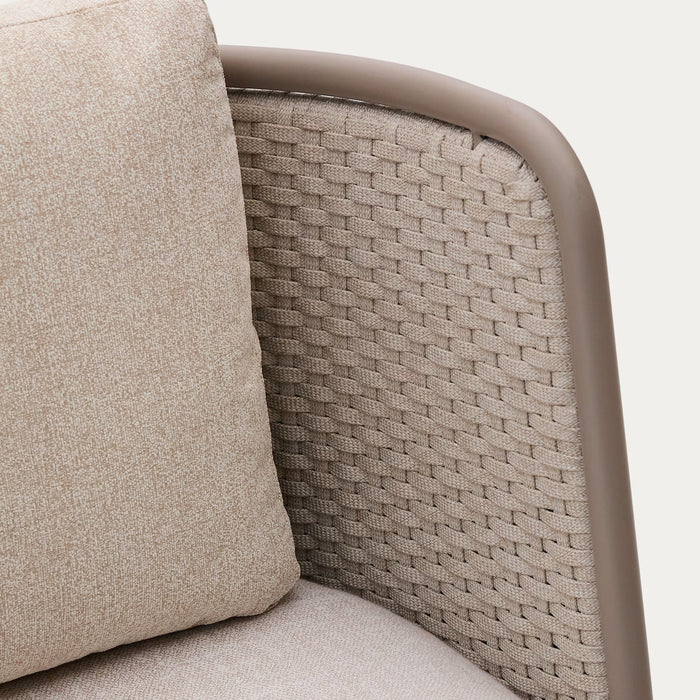 Kave Home Sedalis Lounge Stoel - Taupe