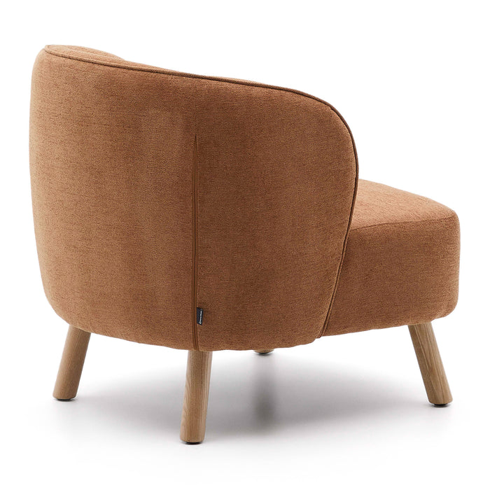 Kave Home Ulit Fauteuil - Chenille - Terracotta