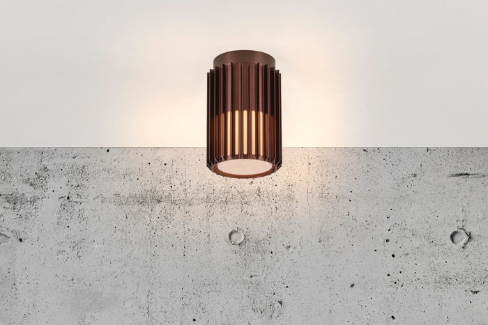 Nordlux Buitenlamp Aludra seaside plafond bruin metallic