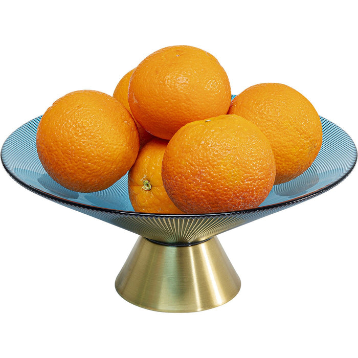 Kare Design Birdie Serveerblad 26cm blauw