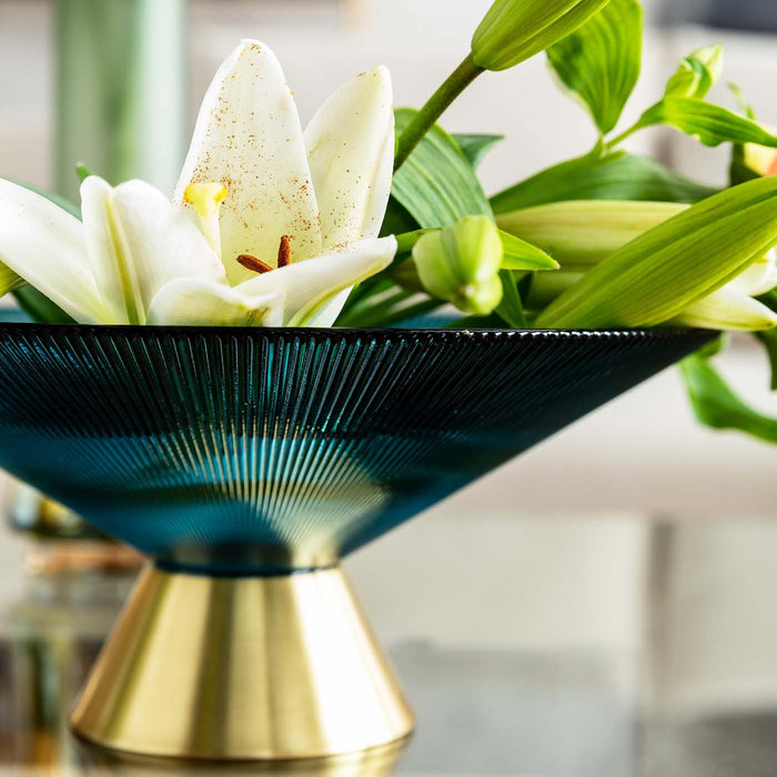 Kare Design Birdie Serveerblad 26cm blauw