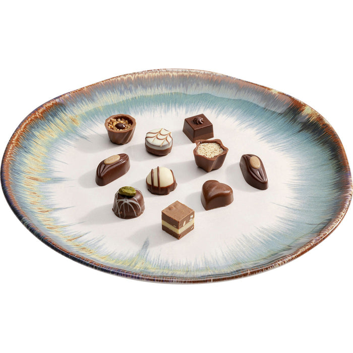 Kare Design Organic borden blauw 26cm 4st