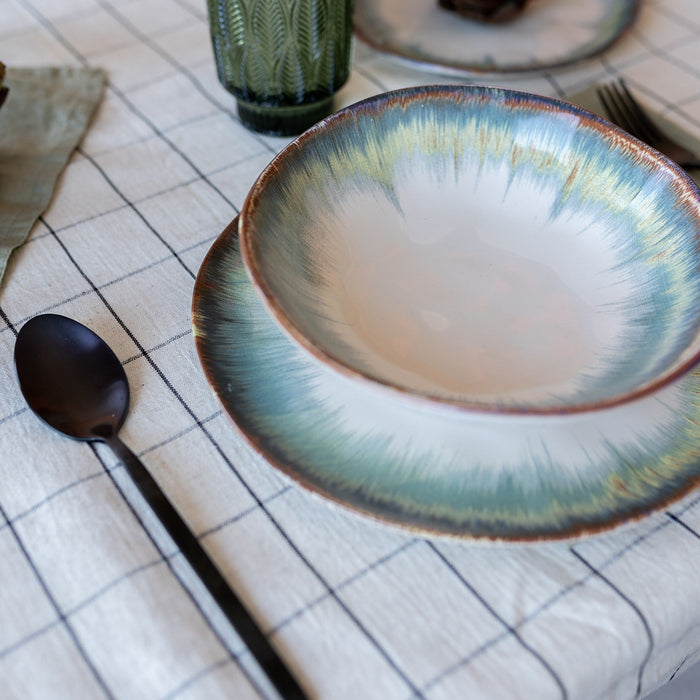 Kare Design Organic Soepborden blauw 21cm 4st