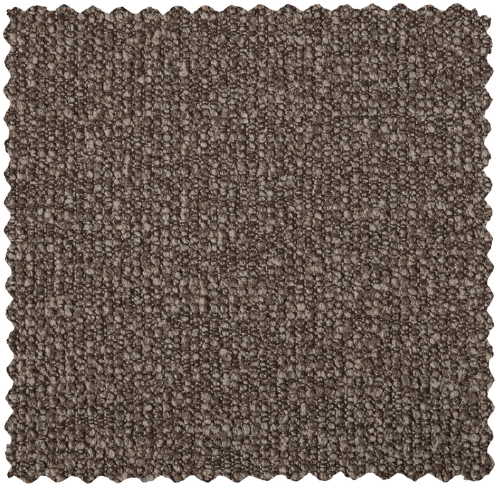 WOOOD Mojo 2-Zits Bankje Links - Bouclé - Bruin Melange - 73x112x77