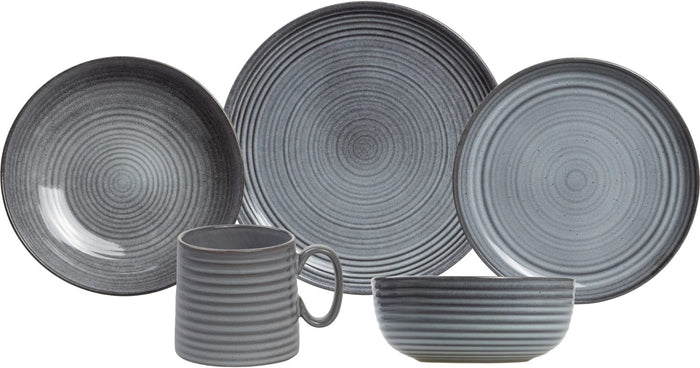 Cosy & Trendy Serviesset Kentucky Grey - 20-delig | 4 personen