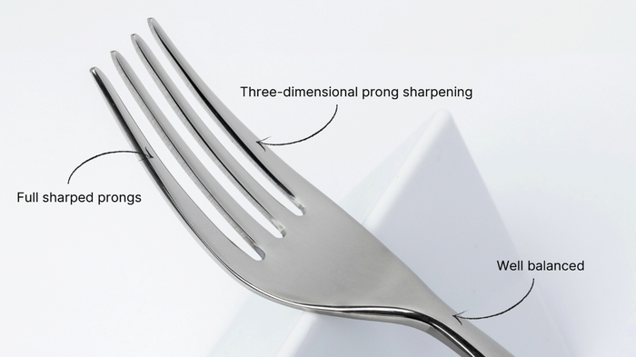 Mepra Bestekset Stiria - RVS - 4 delig | 1 Couvert