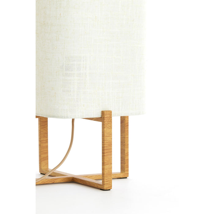 Light & Living Tafellamp Wyn - Crème - 21.5x21.5x50.5cm