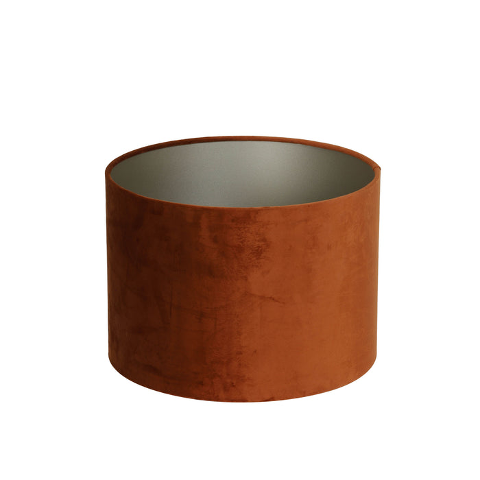 Light & Living Tafellamp Liva|Velours - Zwart|Terra - Ø35x60cm