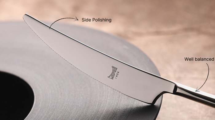 Mepra Bestekset | Dessertlepels Stile - RVS - 6 delig