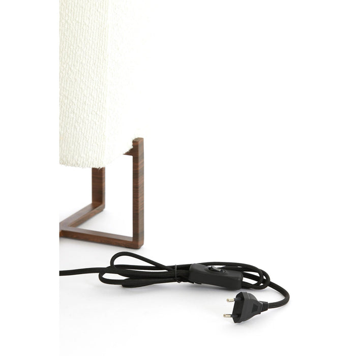 Light & Living Tafellamp Wyn - Crème - 21.5x21.5x50.5cm