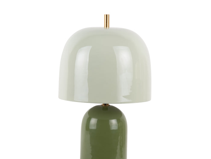 Leitmotiv - Tafellamp Rico - Jungle green & grayed jade