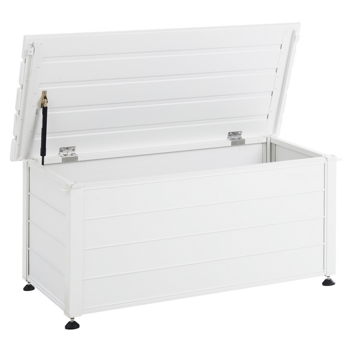 Beliani - CAMPALTO - Kussenbox - Wit - 113 x 50 cm - Aluminium