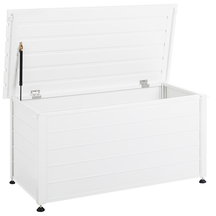 Beliani - CAMPALTO - Kussenbox - Wit - 123 x 60 cm - Aluminium