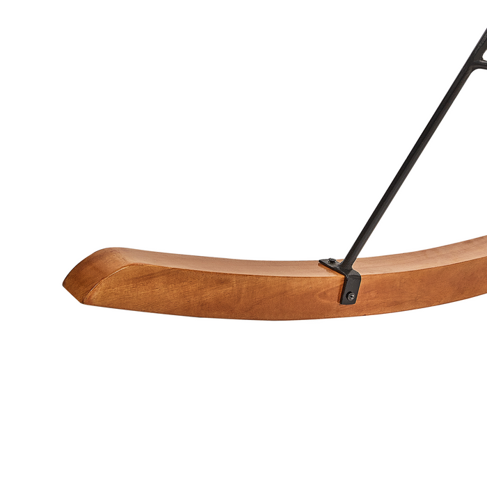 Beliani - LAVINIO - Schommelstoel set van 2 - Natuurlijk - Rotan