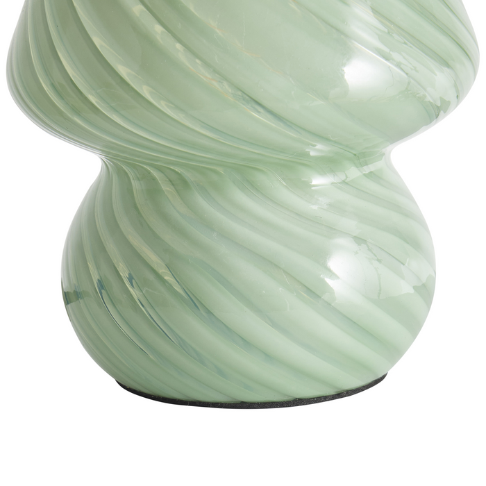 Beliani - LOBO - Tafellamp - Groen - Glas