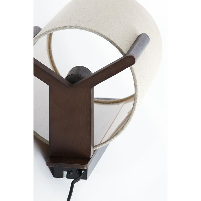 Light & Living Wandlamp Litto - Donkerbruin - 22x18x36cm